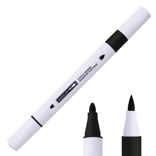 Michaels, Dual Tip Acrylic Marker by Artist's Loft® – Category: Paint Markers